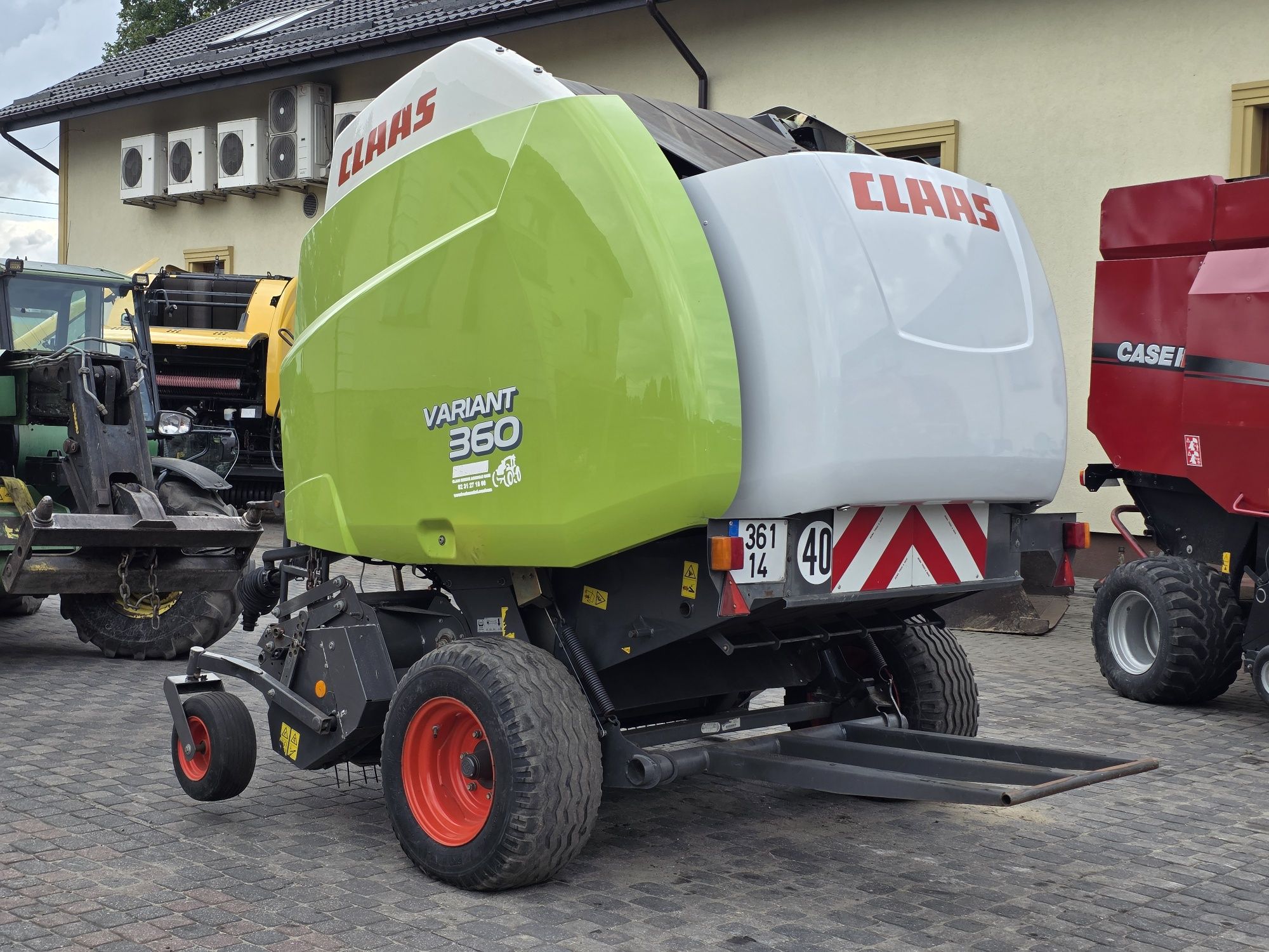 Prasa CLAAS VARIANT 360 ROTOR SIATKA 380.260 john deere kuhn