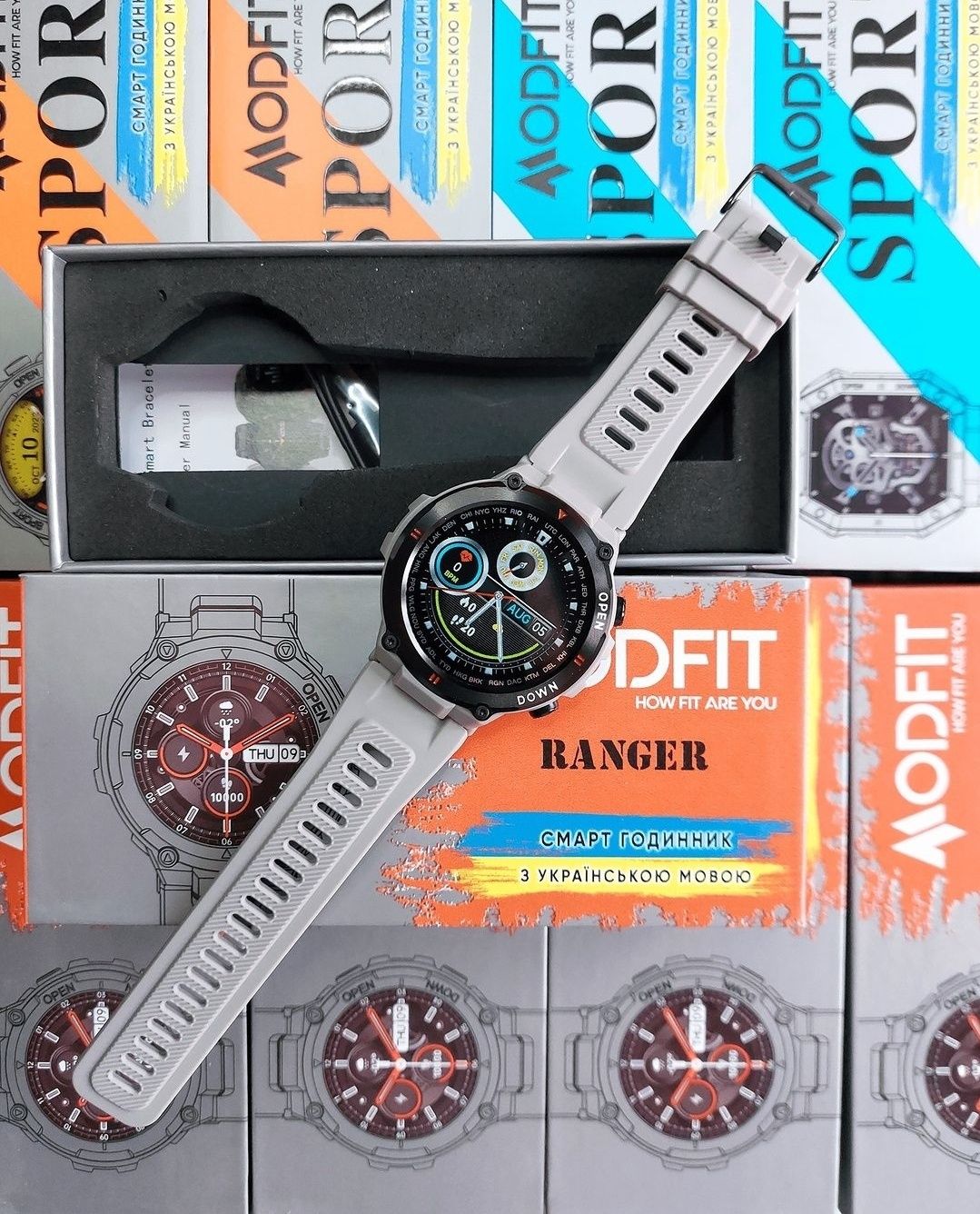 Смарт-годинник Modfit Ranger All Black

Хочете вимірювати рівень сатур