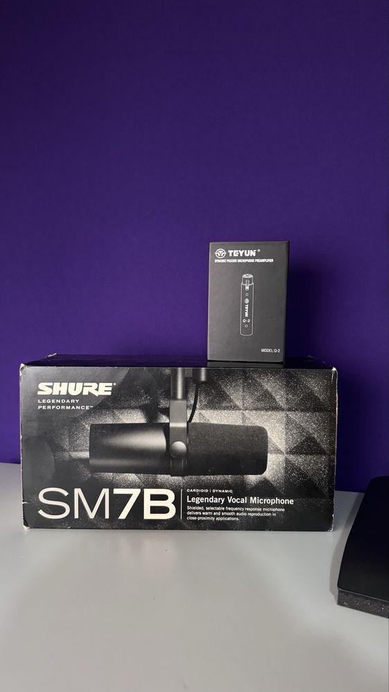 Microfone SM7B Shure