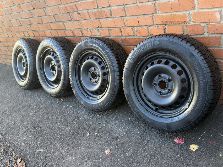 Диски Резина зима ET47 R-15 195 65 Фольцваген Пасат Каді Гольф Тоуран