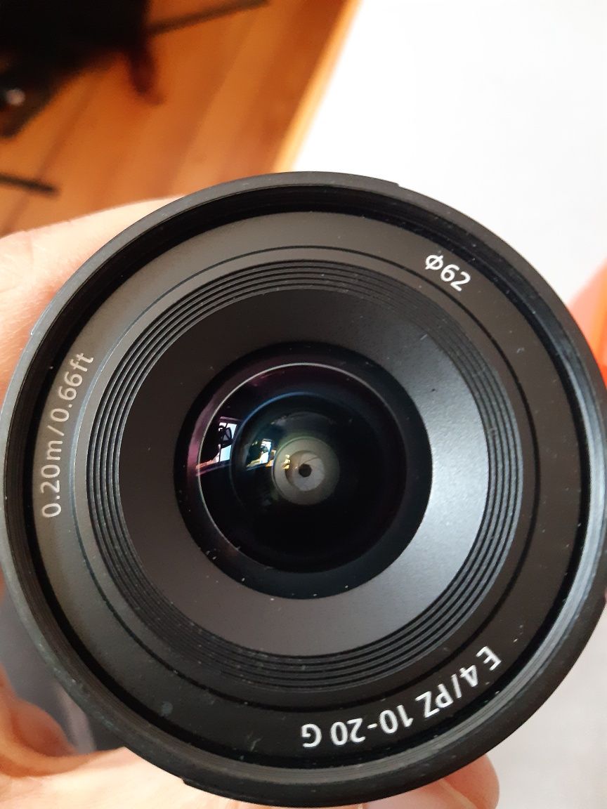 Obiektyw Sony E PZ 10-20 mm f/4 G + filtry UV i VND Idealny do vlogów