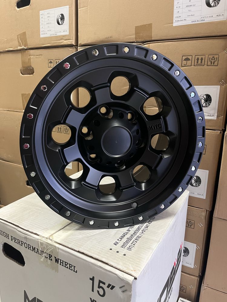 Jantes 15” 6x139.7 Novas Jipe 4x4 Nissan Mitsubishi,..