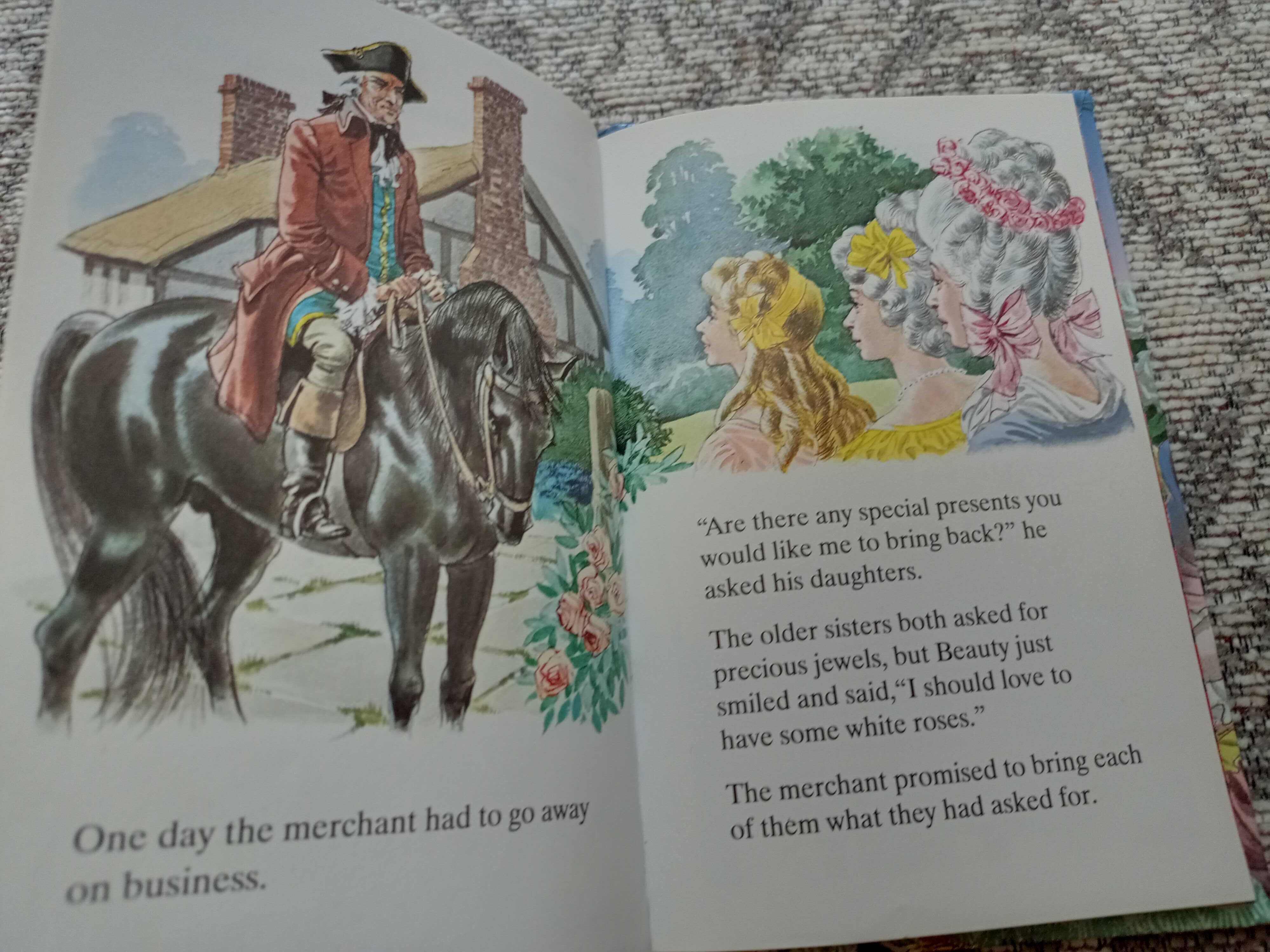 детская книга на английском/ книга для детей Beauty and the Beast