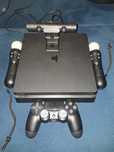 PS4 slim 1tb + 1 pad + kamera + 2 kontrolery