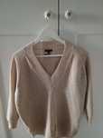 Sweter ze złotą nitką Massimo Dutti