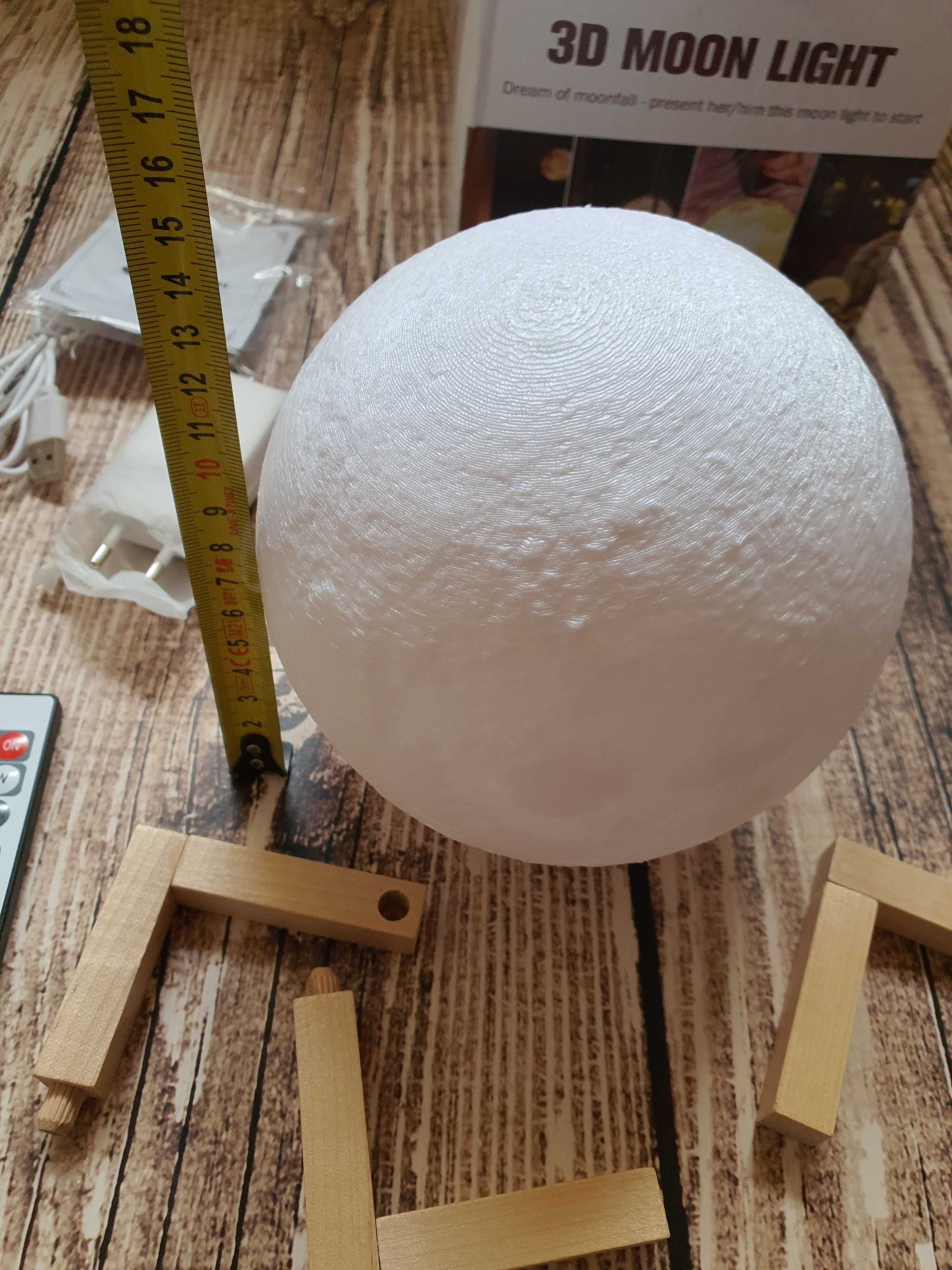 Lampa księżycowa 3D