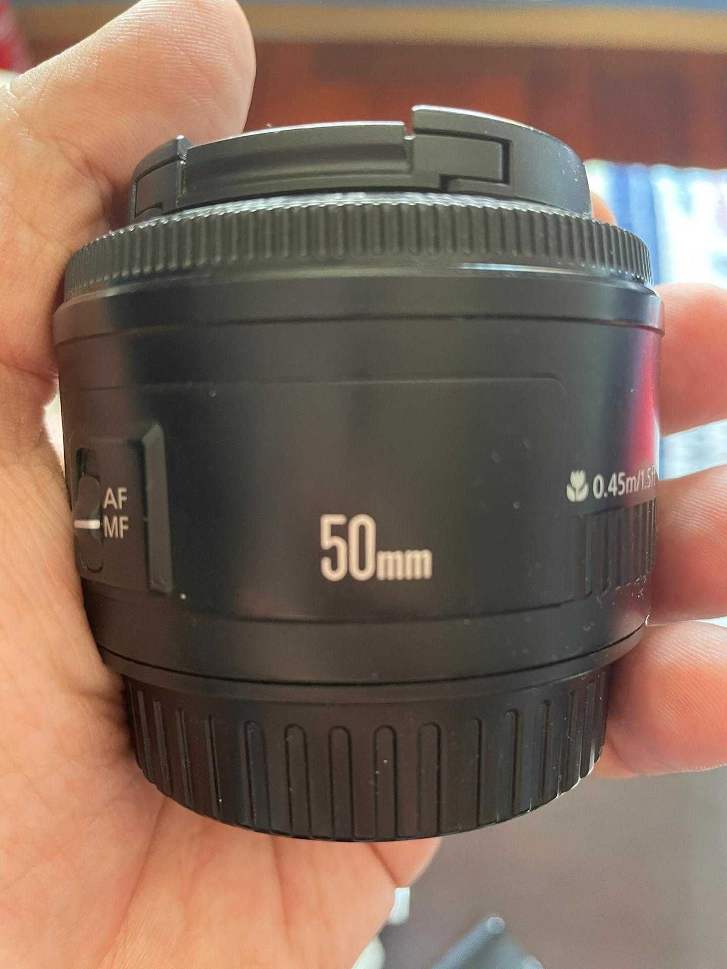 Canon EOS 600D + 3 Objetivas (55-250 mm, 18-55 mm e 50mm))