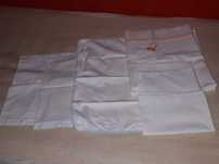 Conjunto dos lençóis para a cama do bebê