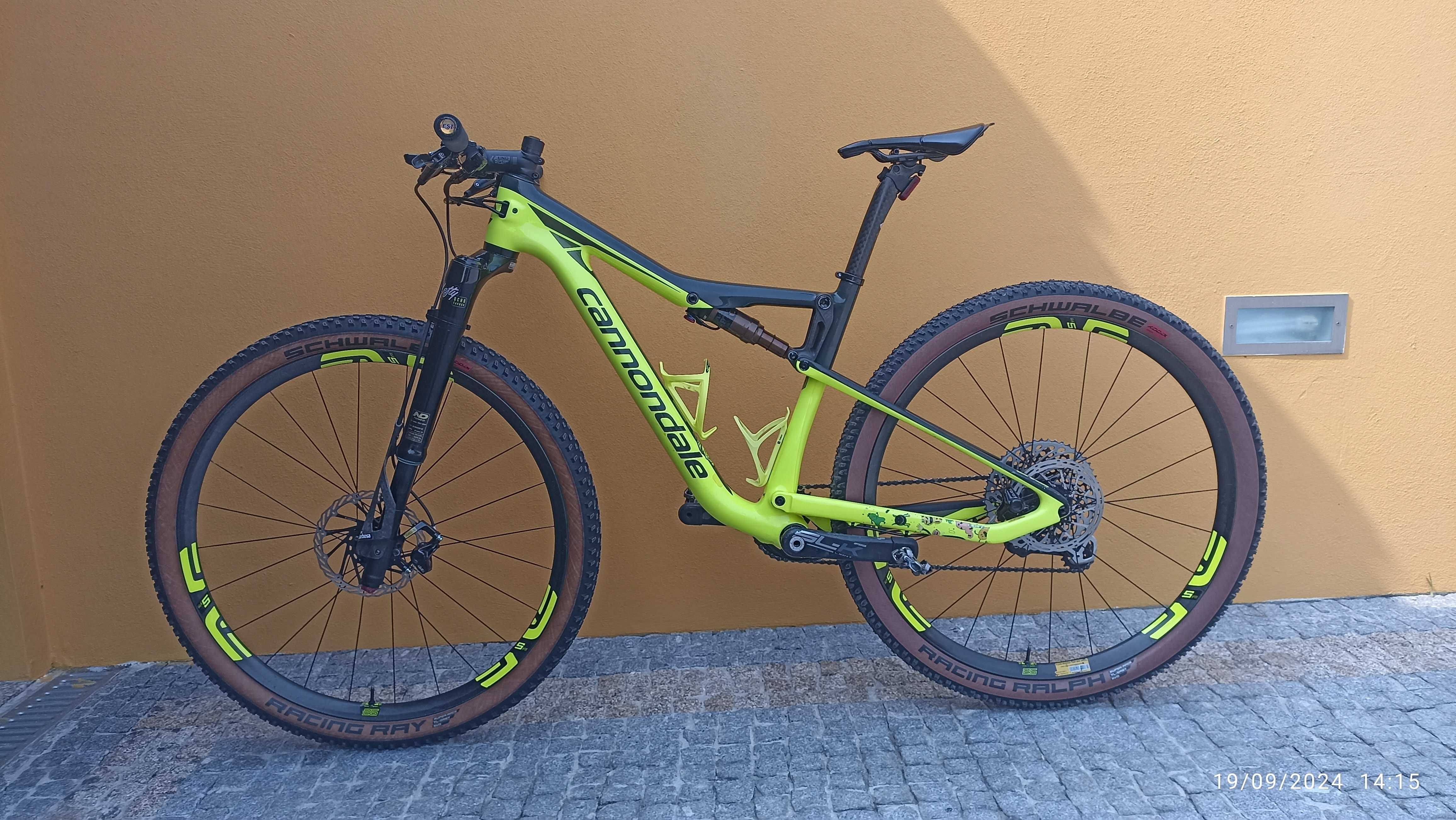 Bicicleta BTT cannondale scalpel World Cup Topo de Gama M