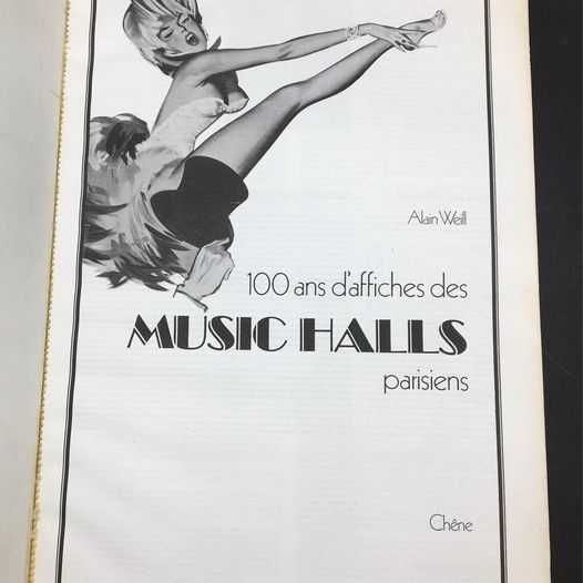 100 ans d’affiches des Music Halls parisiens