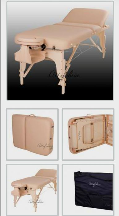 Кушетка HAN розкладка велика, масажний стіл переносний преміум,Art of