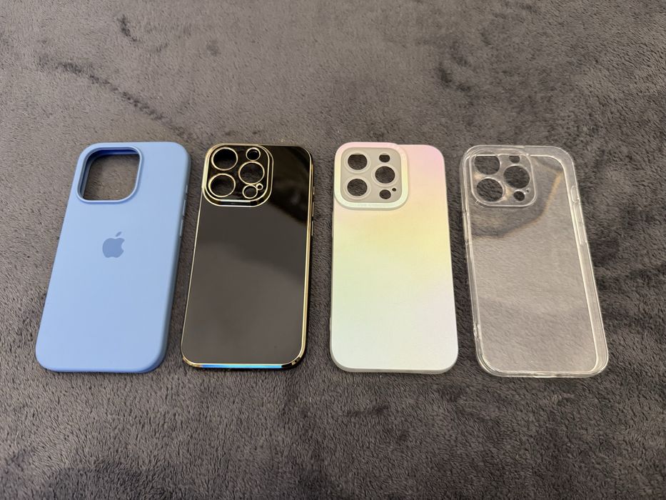 Etui iphone 15 pro 4szt + 1 gratis