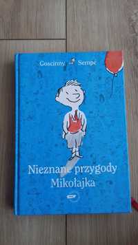 Książka-Nieznane przygody Mikołajka.