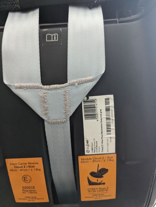 Автокрісло/люлька Cybex Cloud Z Manhattan Grey