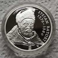 Moneta 10 zł 1997 r. Stefan Batory, popiersie