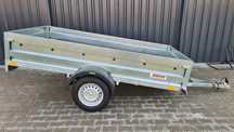Neptun RUSTIK skrzynia 236x129 burta 40cm przyczepa GN099  DMC 750kg Nowa RATY Dostawa