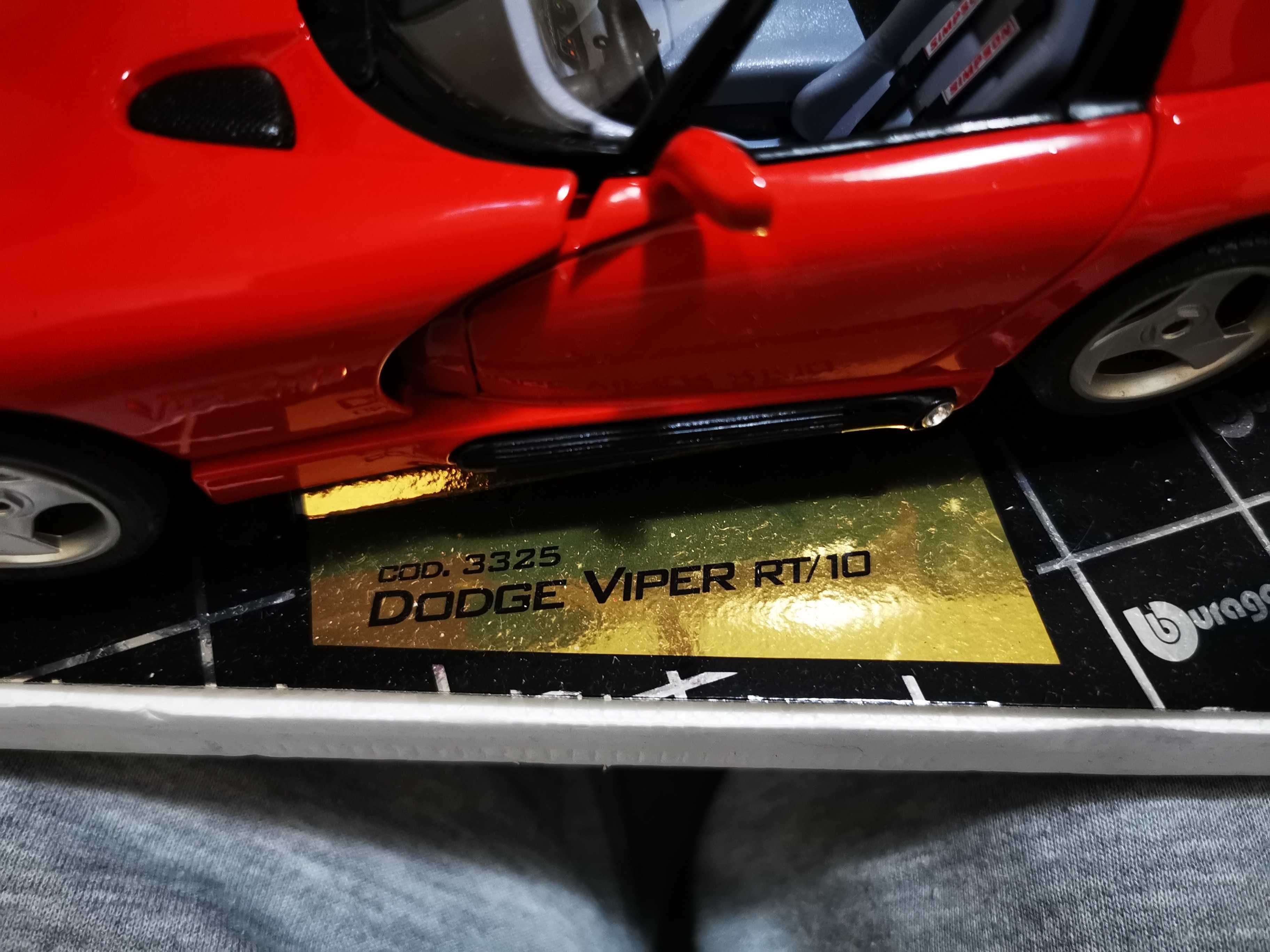Burago escala 1/18 fundido 3325 - Dodge Viper RT/10 1992
