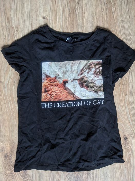 Bluzka krótki rękaw koszulka tshirt print