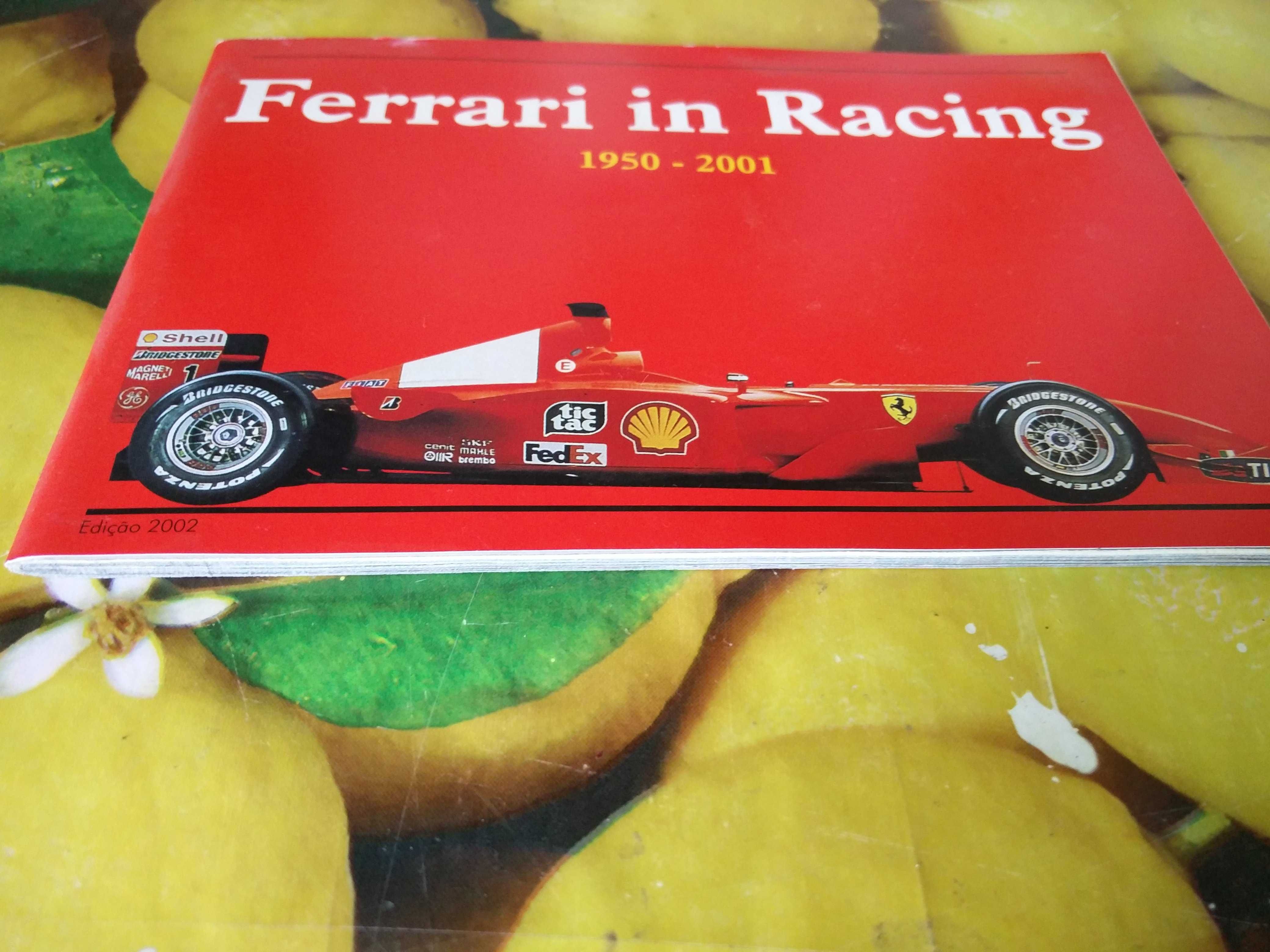 Conjunto 5 Super Carros e Livro da Ferrari