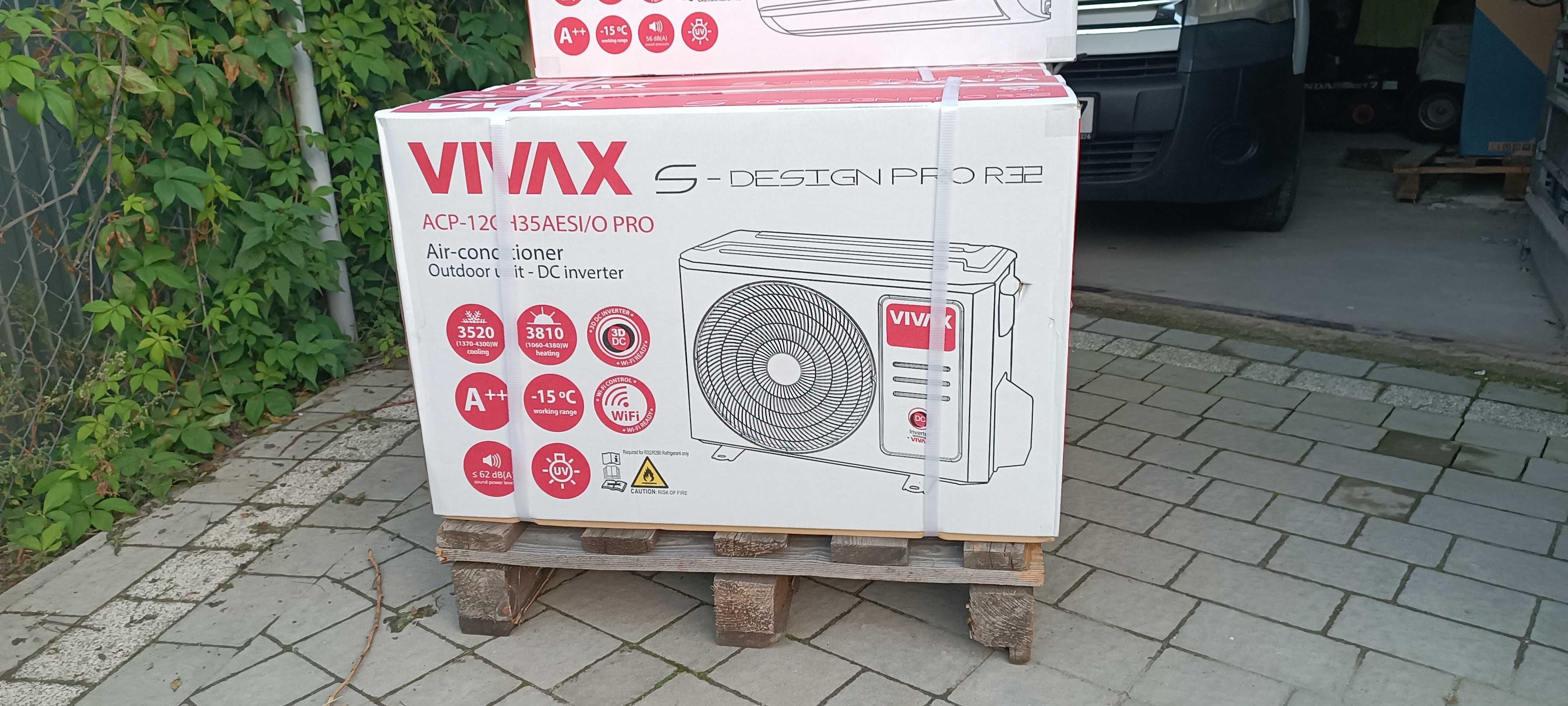 Klimatyzator Vivax 2,5kW, 3,5kW, 5,3kW, 7kW