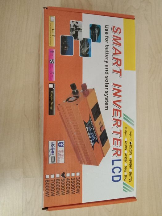 Продам новий інвертор 5000 w модифікований синус