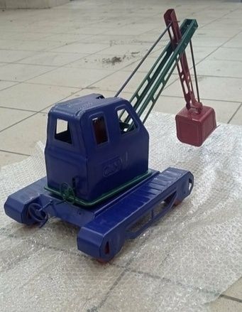 Игрушки СССР. Экскаватор СиМ.
