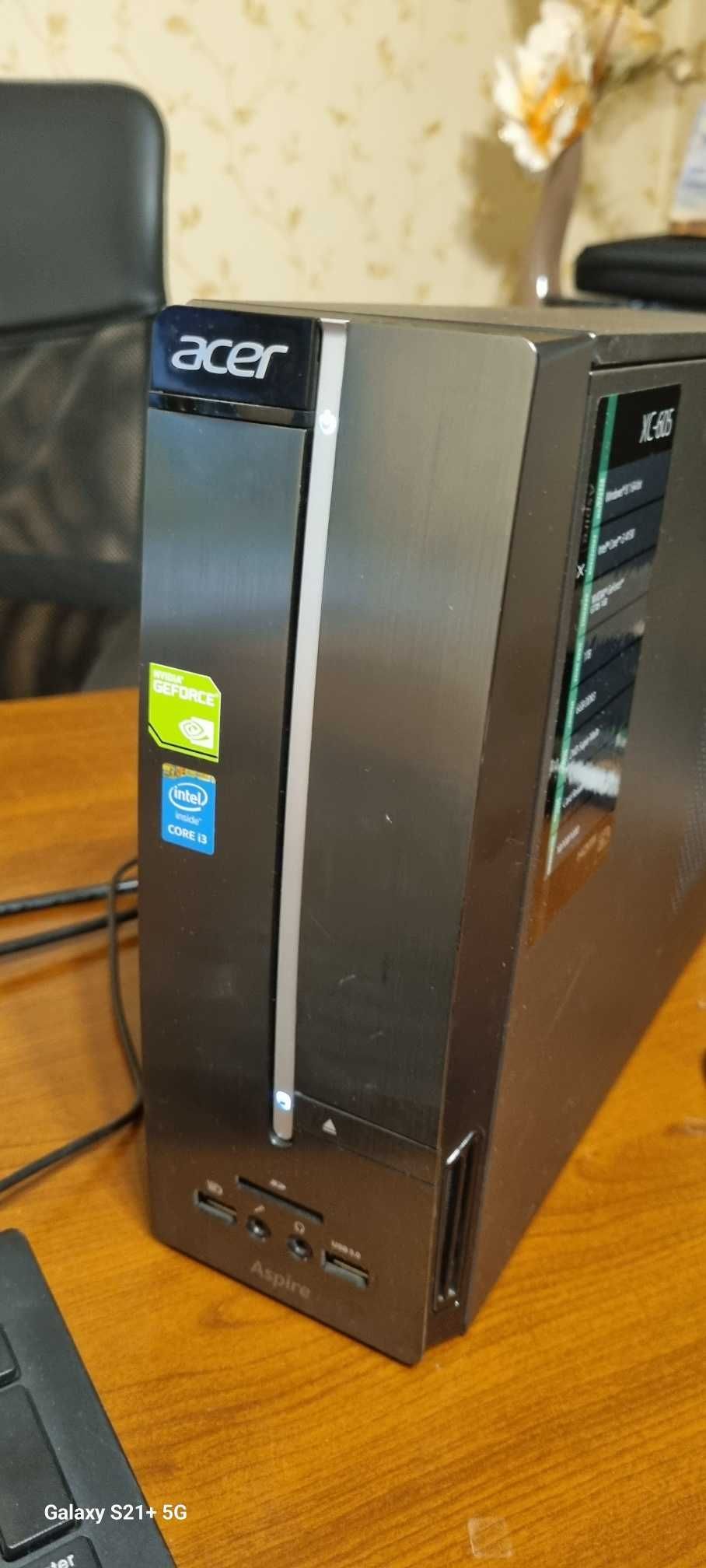 Zestaw Komputer Acer XC-605+Monitor Lg L1734S + akcesoria