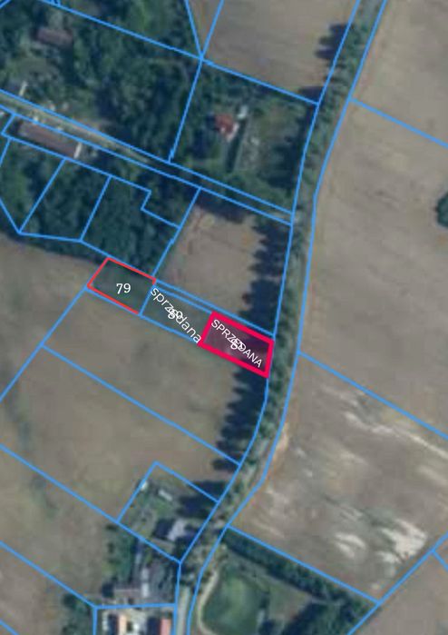 Sprzedam działkę budowlana z WZ w Klęśniku k/Skrzatusza