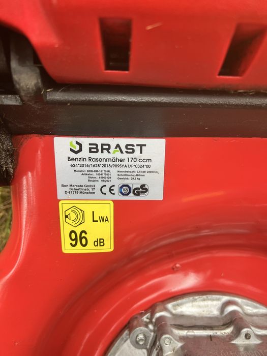 Kosiarka spalonowa BRAST 170ccm