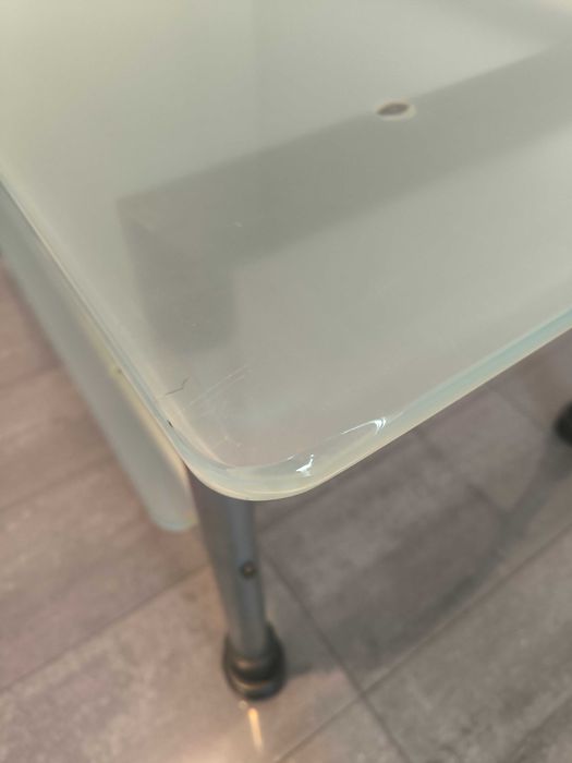 Mesa Vidro - Expositor