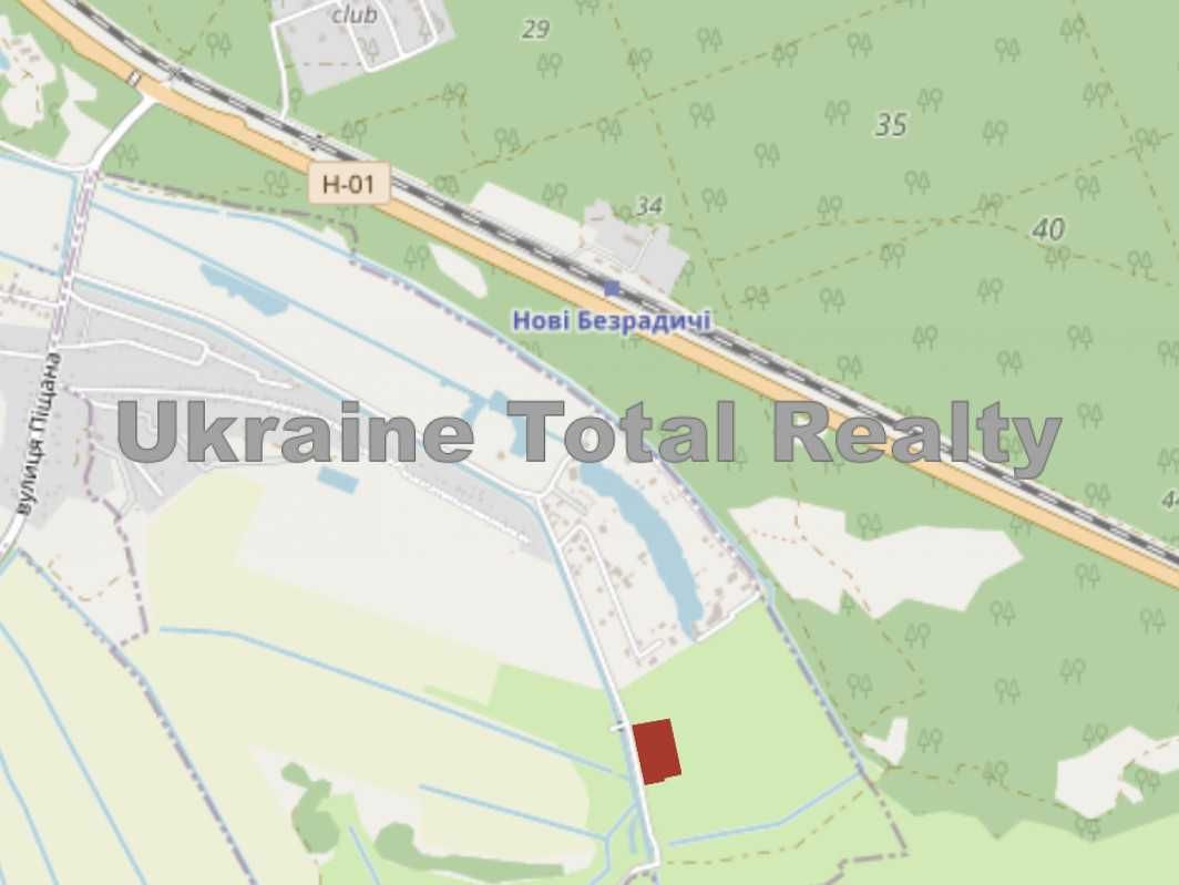 Продаж земельної ділянки 132 сотки. с. Нові Безрадичі , Піщана