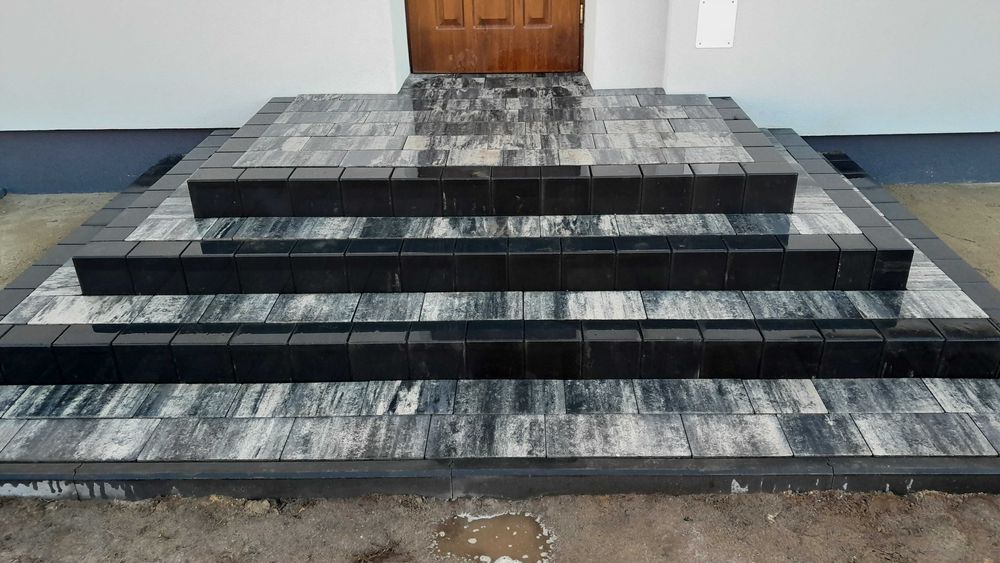 Usługi brukarskie, wykonywanie ogrodzeń.