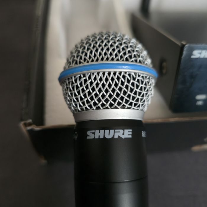 Shure SLXD4/B58 System bezprzewodowy z 2 mikrofonami ręcznymi Beta 58
