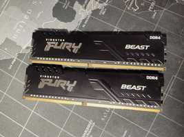 Оперативна пам'ять Kingston FURY 32 GB (2x16GB) DDR4 3200 MHz Гарантія