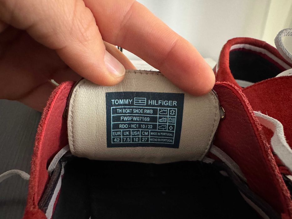 Топсайдери, мокасини шкіряні Tommy Hilfiger (Оригінал, 42 р).