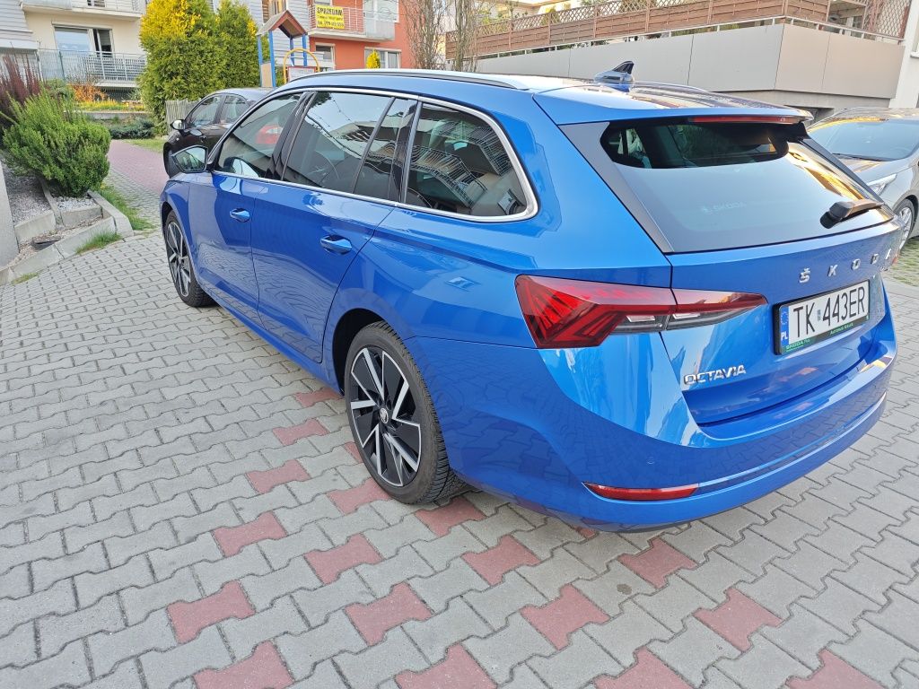 Piękna Skoda Octavia kombi 1.5 ACT TSI 150 KM. Salon PL. Serwis ASO