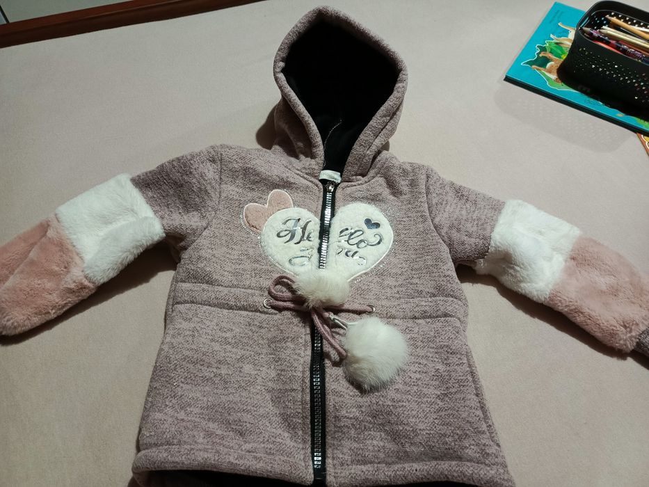 Gruby ciepły sweterek 92-98