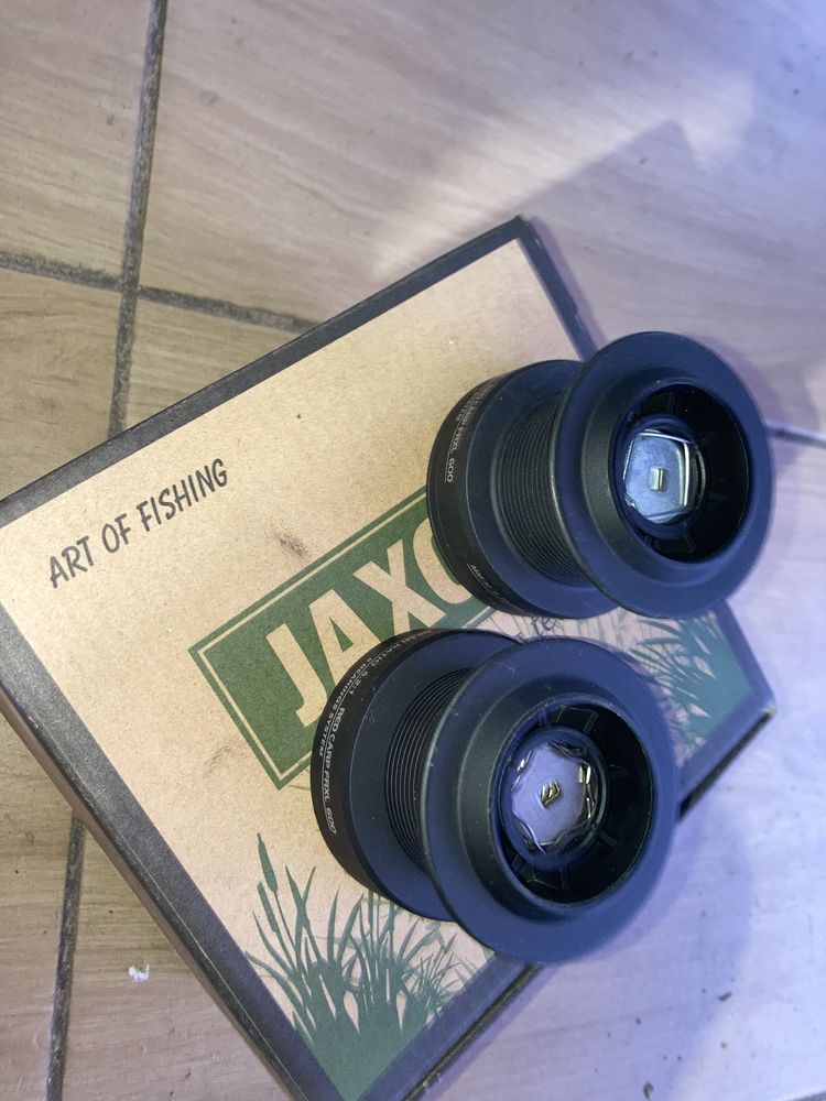 Trzy kołowrotki Jaxon