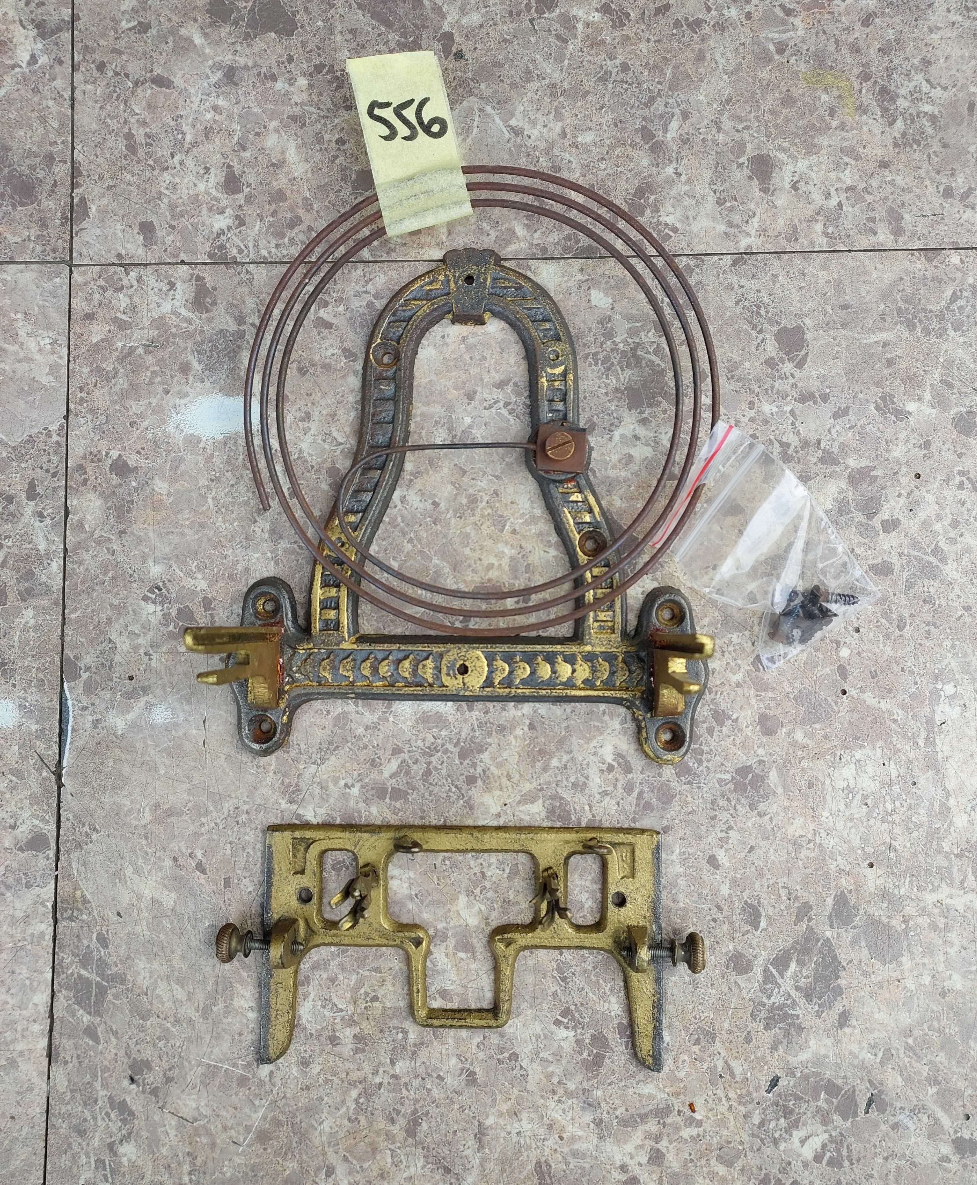 556 Gong mocowanie mechanizmu zegara linkowego żyłkowego GB Becker