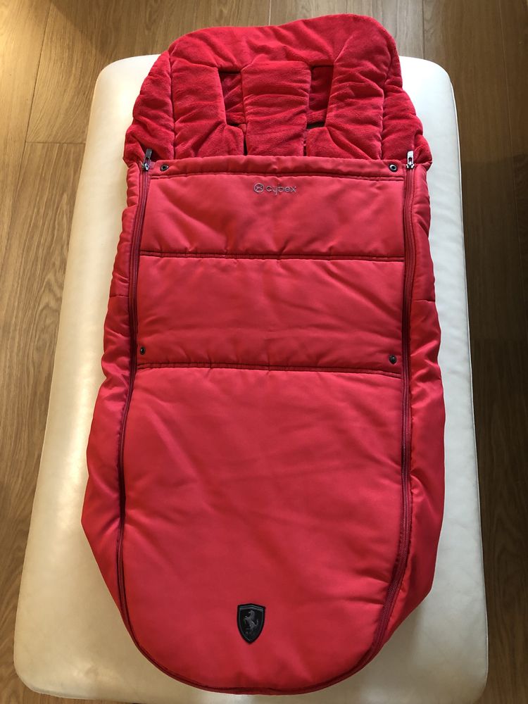 Spiwowek do wozka cybex balios M czerwony ferrari