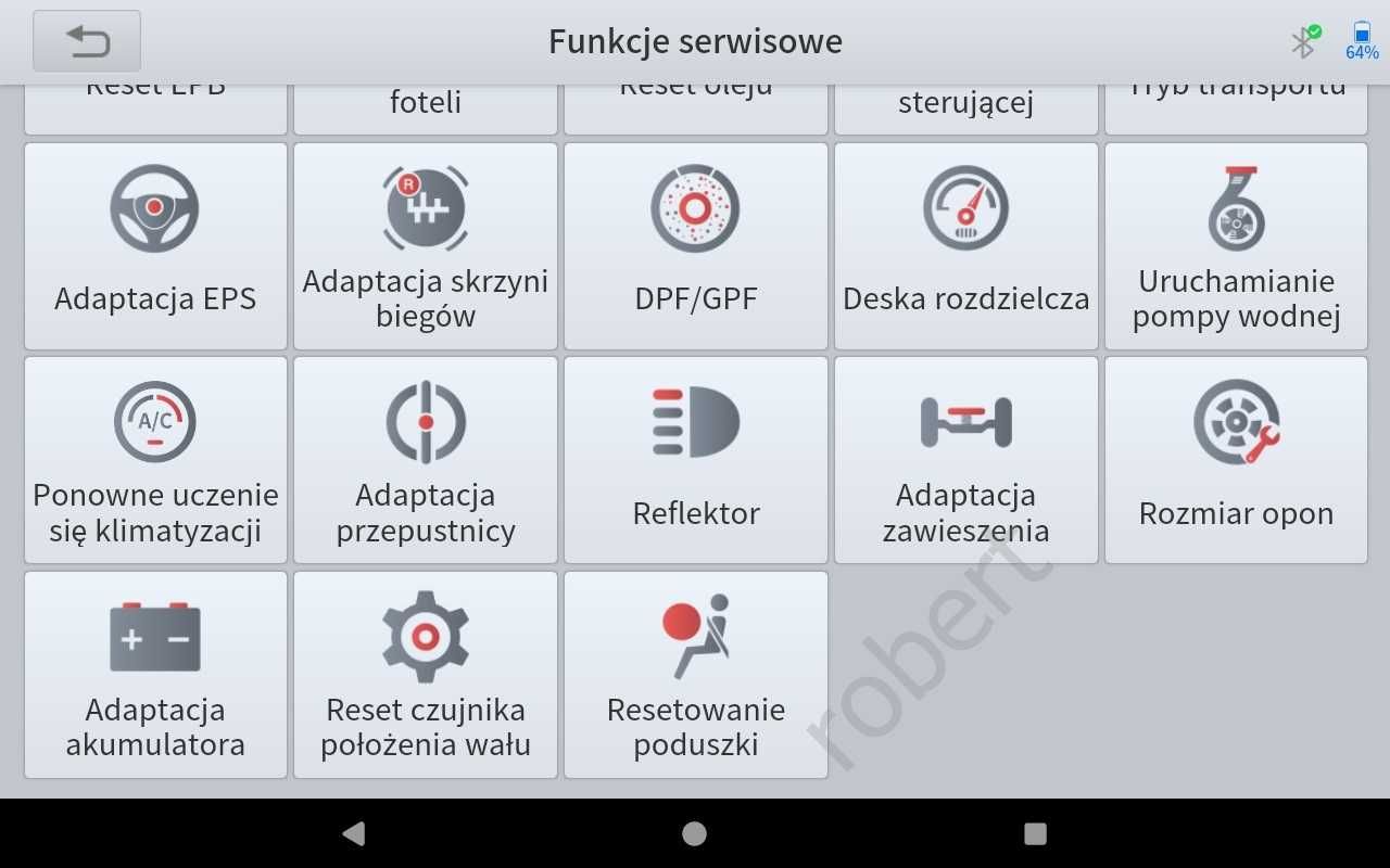 Interfejs Tester A30 A30M Anyscan XTOOL Android IOS j.Polski Etui