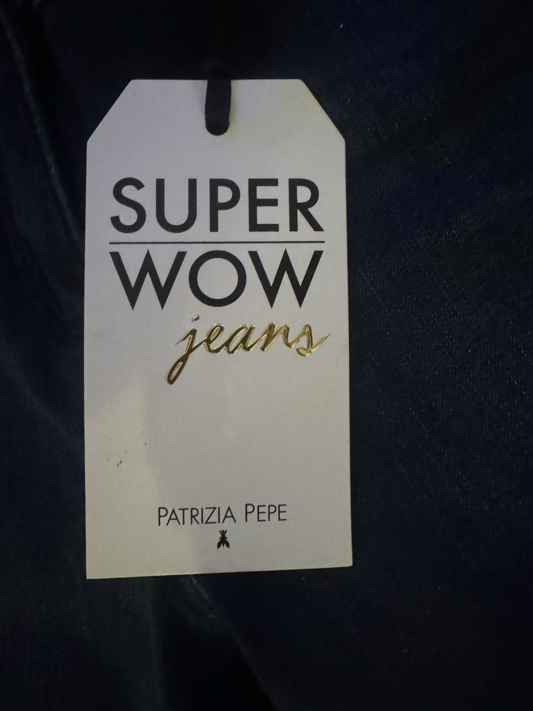 Oryginalne , nowe spodnie Patrizia Pepe 26 jeans z metką okazja