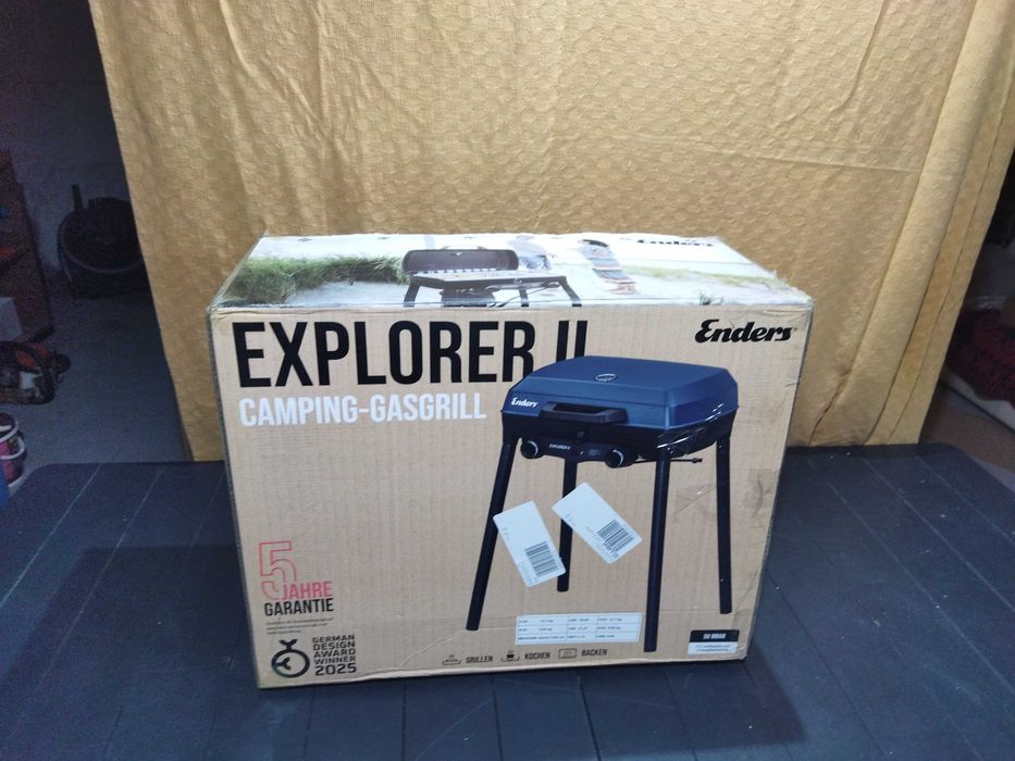 Grill gazowy Enders Explorer II 50 mbar, NOWY Z WADĄ