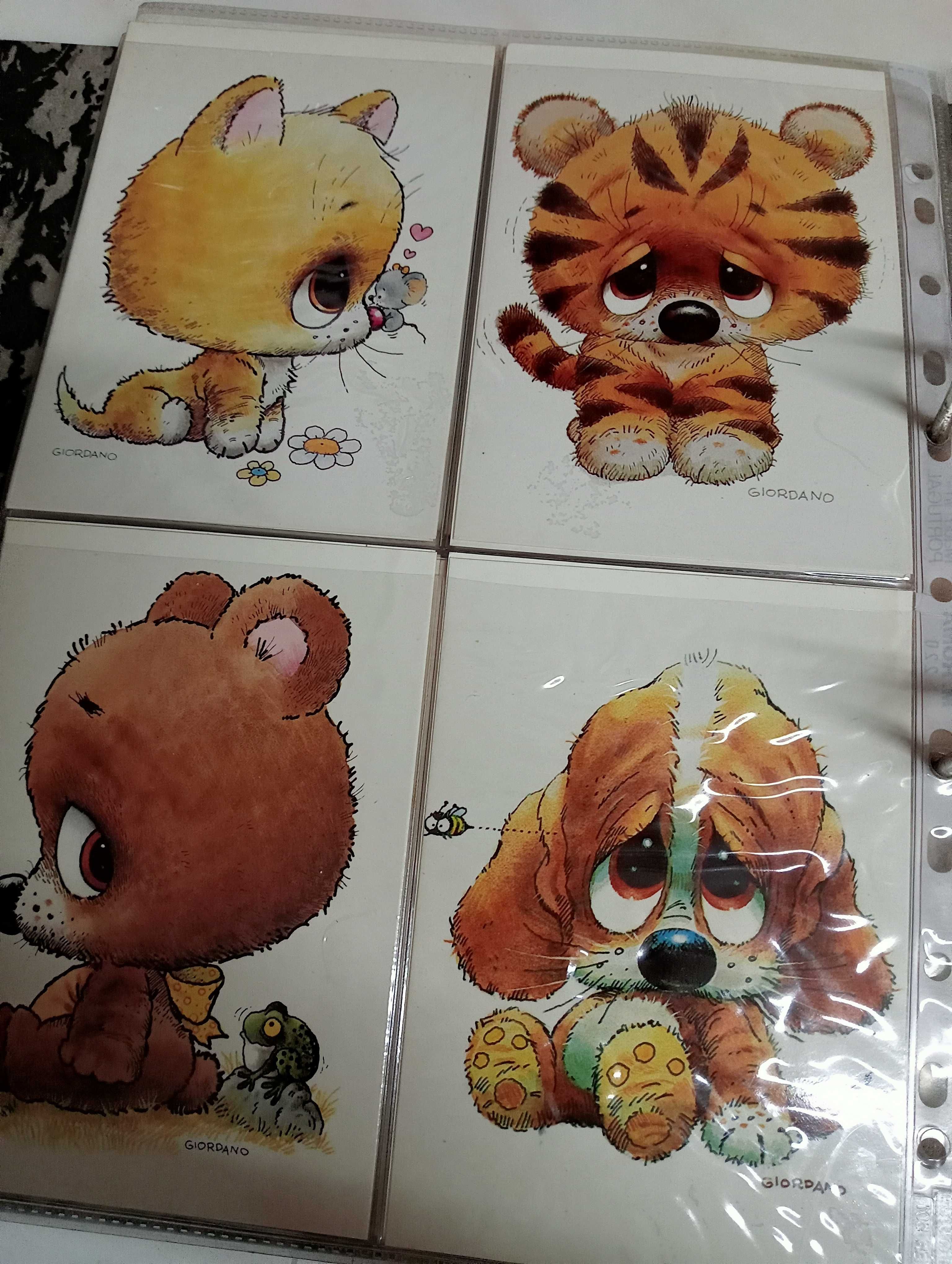 Postais ilustrados antigos