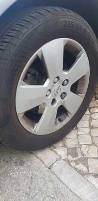 Jantes opel 16 com pneus