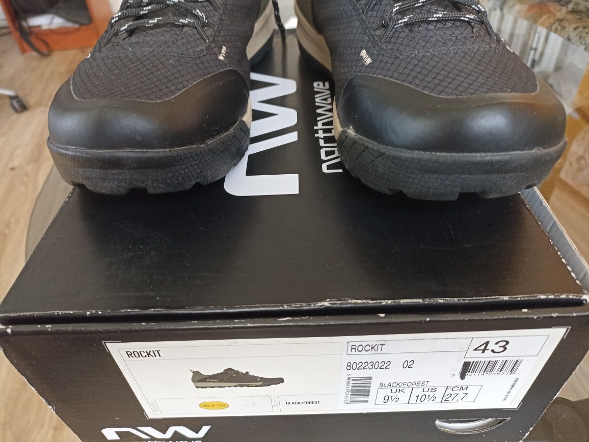 Buty rowerowe Northwave Rockit SPD r43, jak nowe