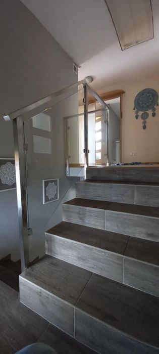 Balkony balustrady stali nierdzewnej