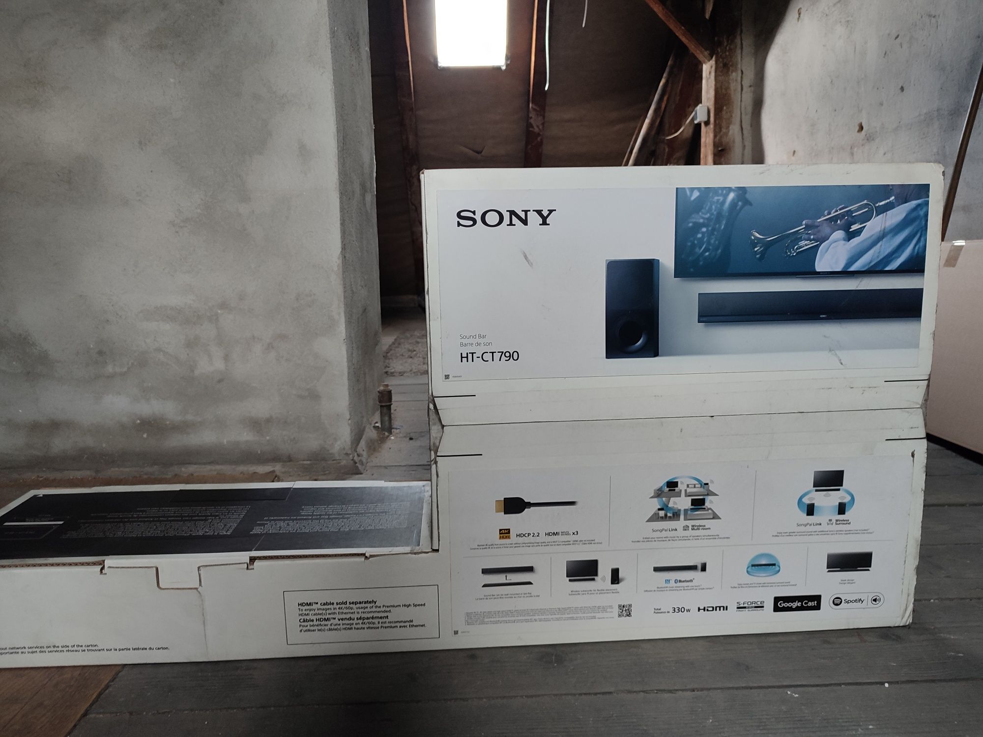 Soundbar Sony HT CT 790
