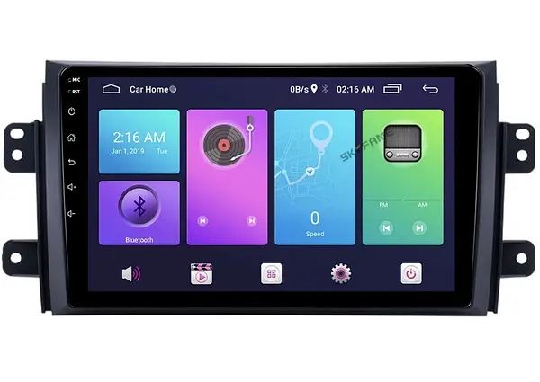 Магнітола 2/32 CarPlay швидкий процесор SUZUKI SX4 Сузукі sx 2005-2014