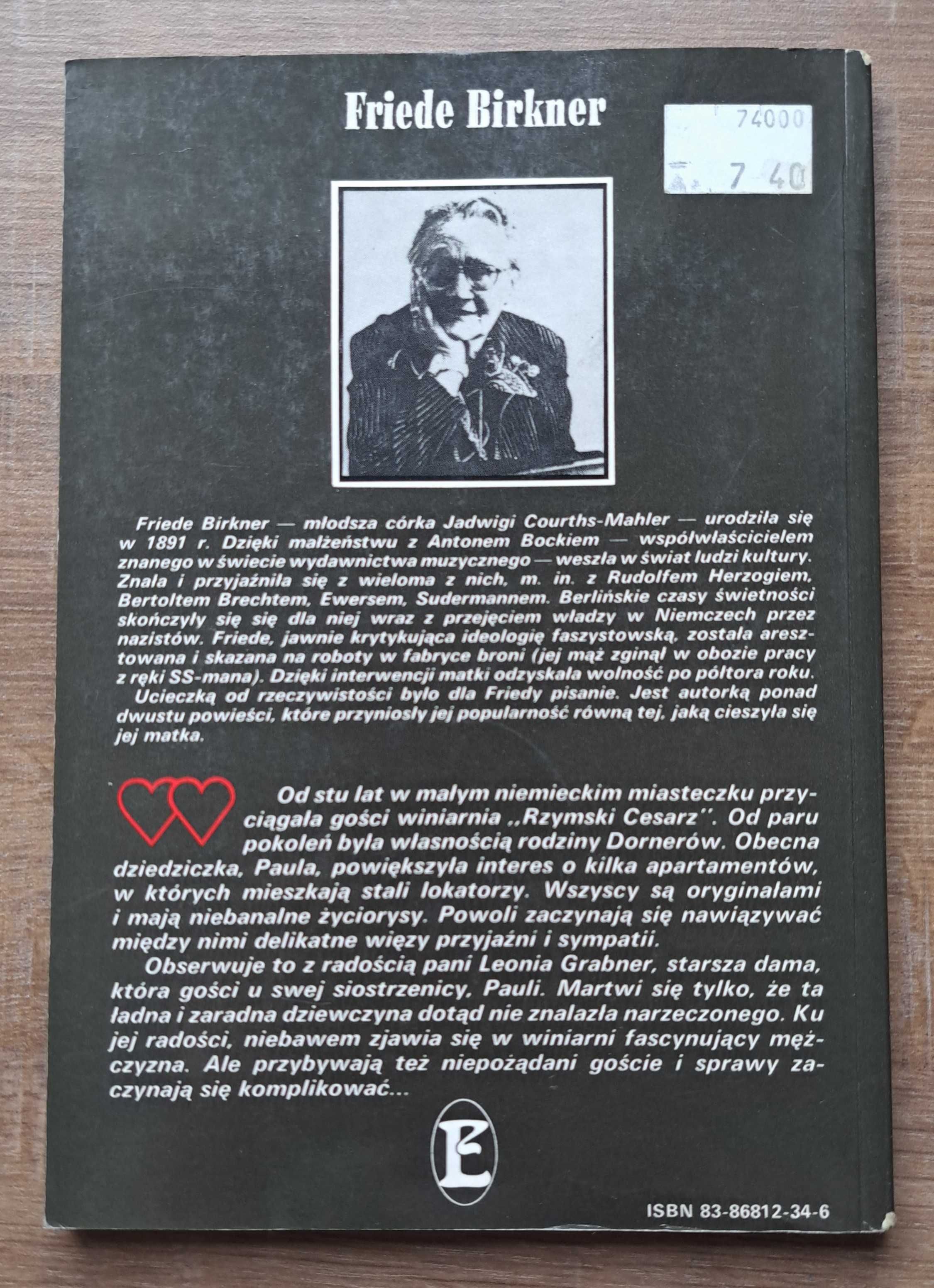 Romantyczna gospoda - Friede Birkner - książka romans